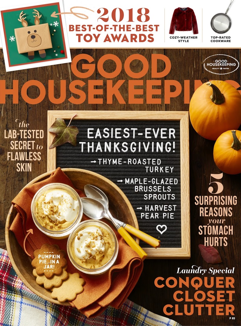 Good-Housekeeping November 01, 2018 Issue Cover