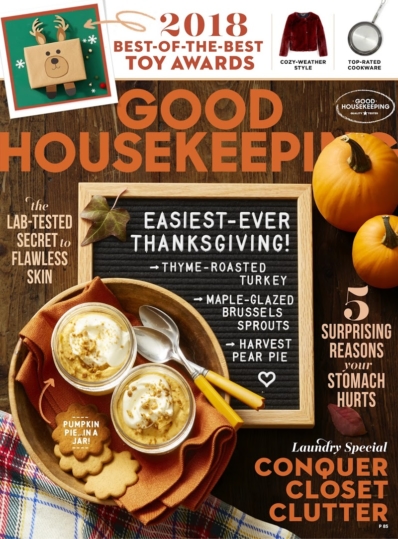 Good Housekeeping November 01, 2018 Issue Cover