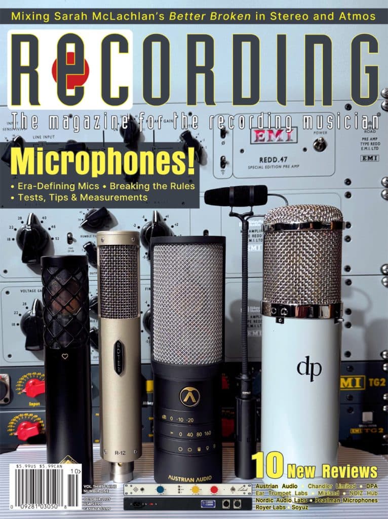 Recording-Magazine October 01, 2025 Issue Cover
