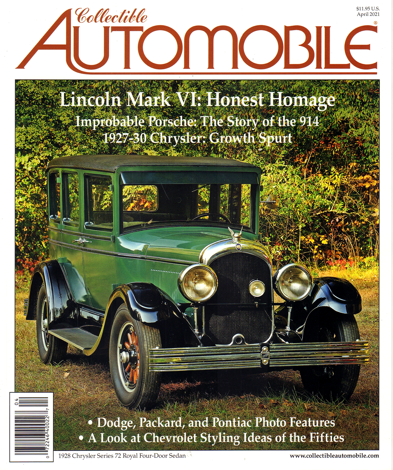 Collectible-Automobile April 01, 2021 Issue Cover