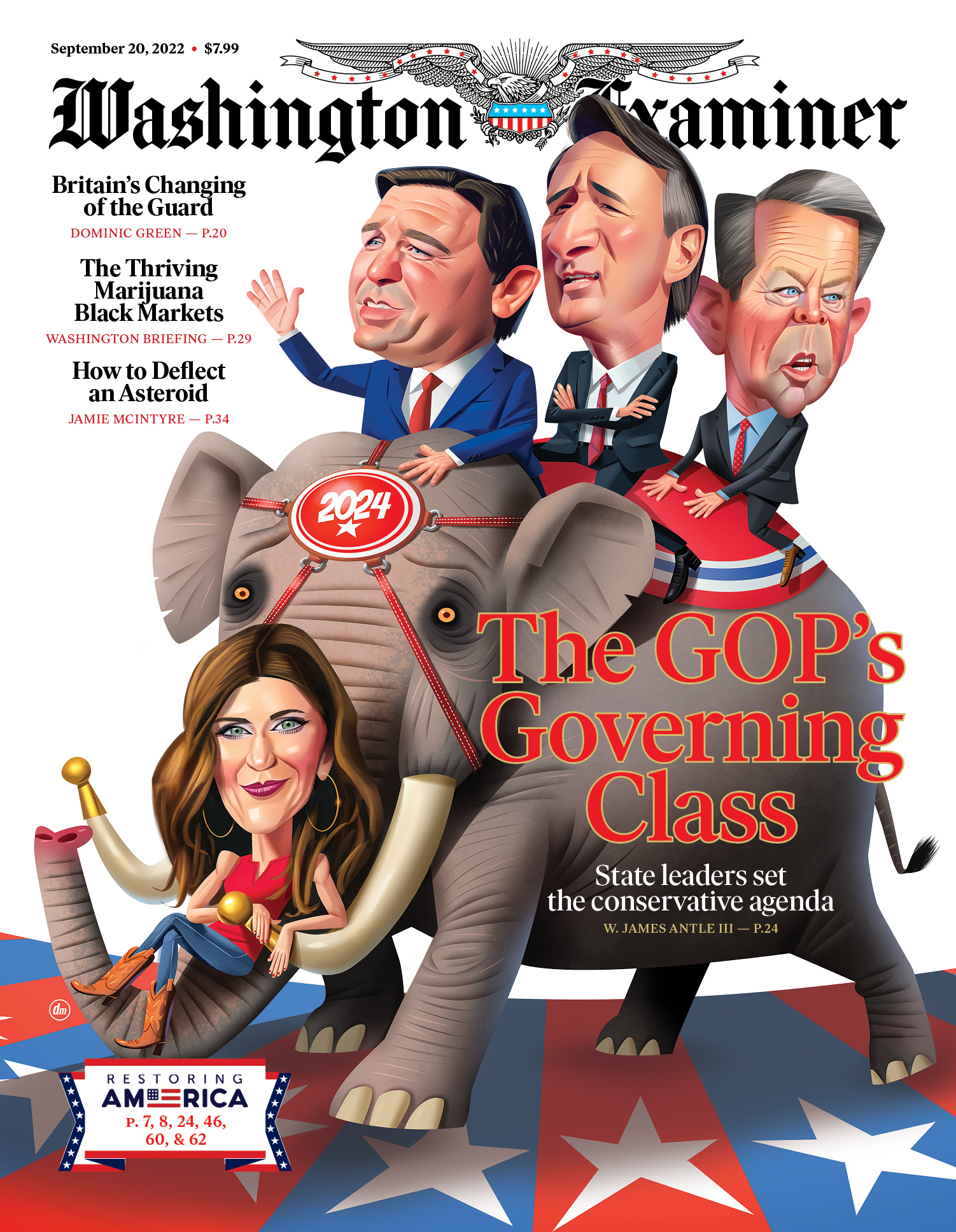 Washington-Examiner September 20, 2022 Issue Cover