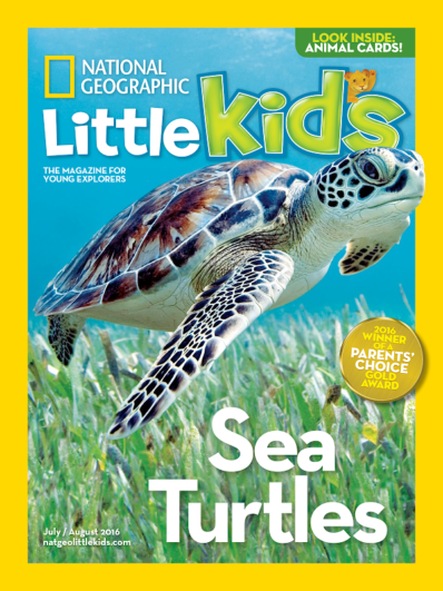 National Geographic Little Kids July 01, 2016 Issue Cover
