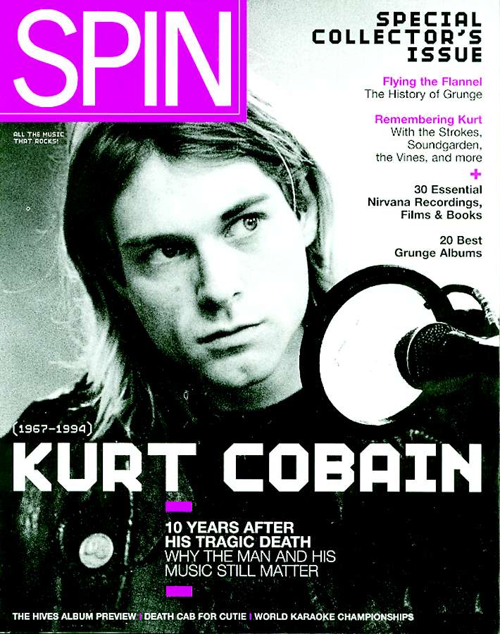 Spin April 01, 2004 Issue Cover