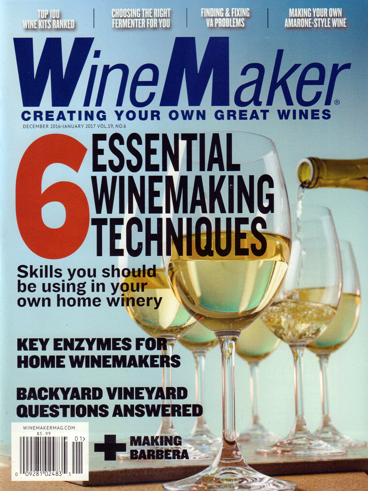 winemaker December 01, 2016 Issue Cover