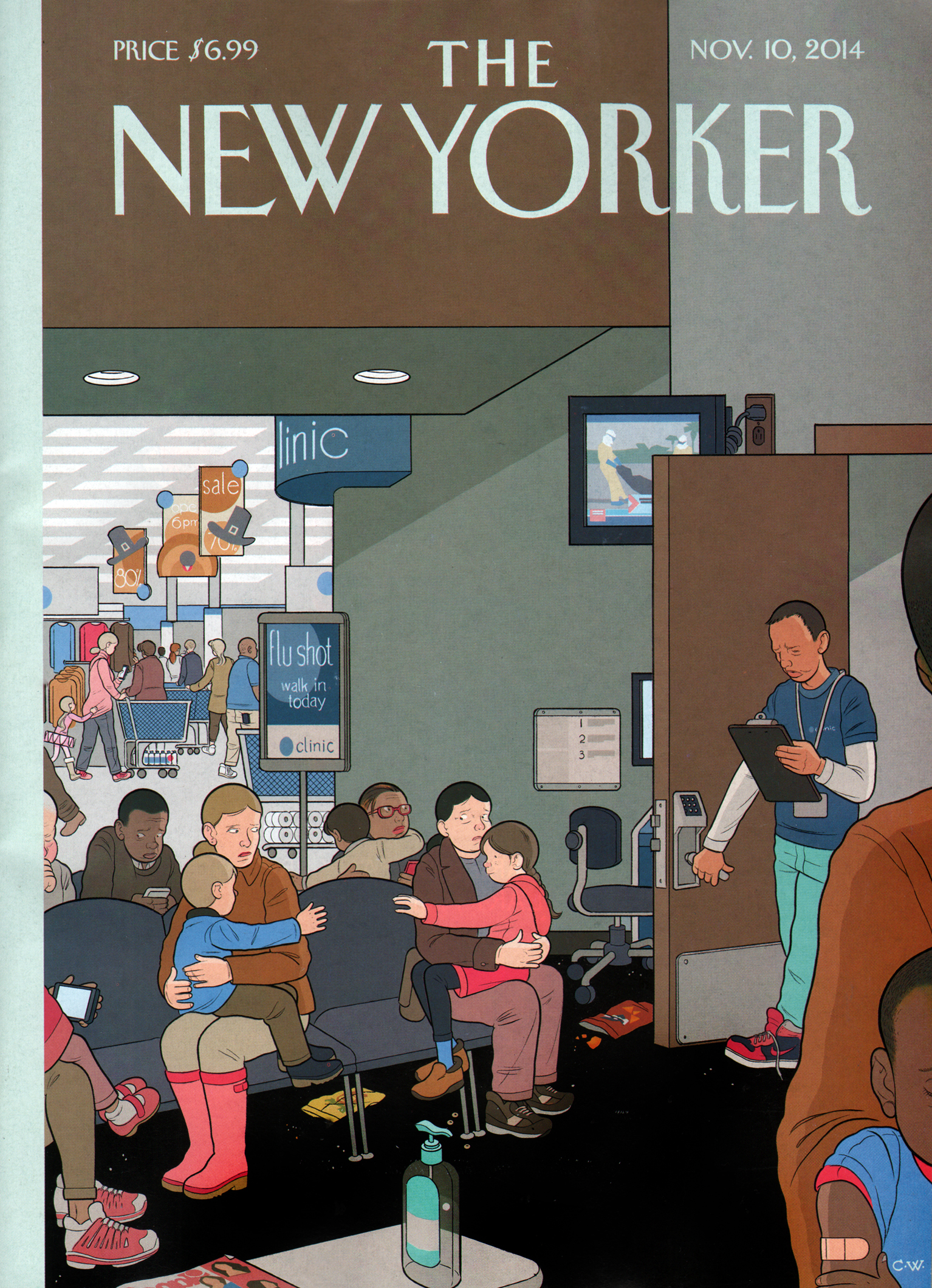 The-New-Yorker November 10, 2014 Issue Cover
