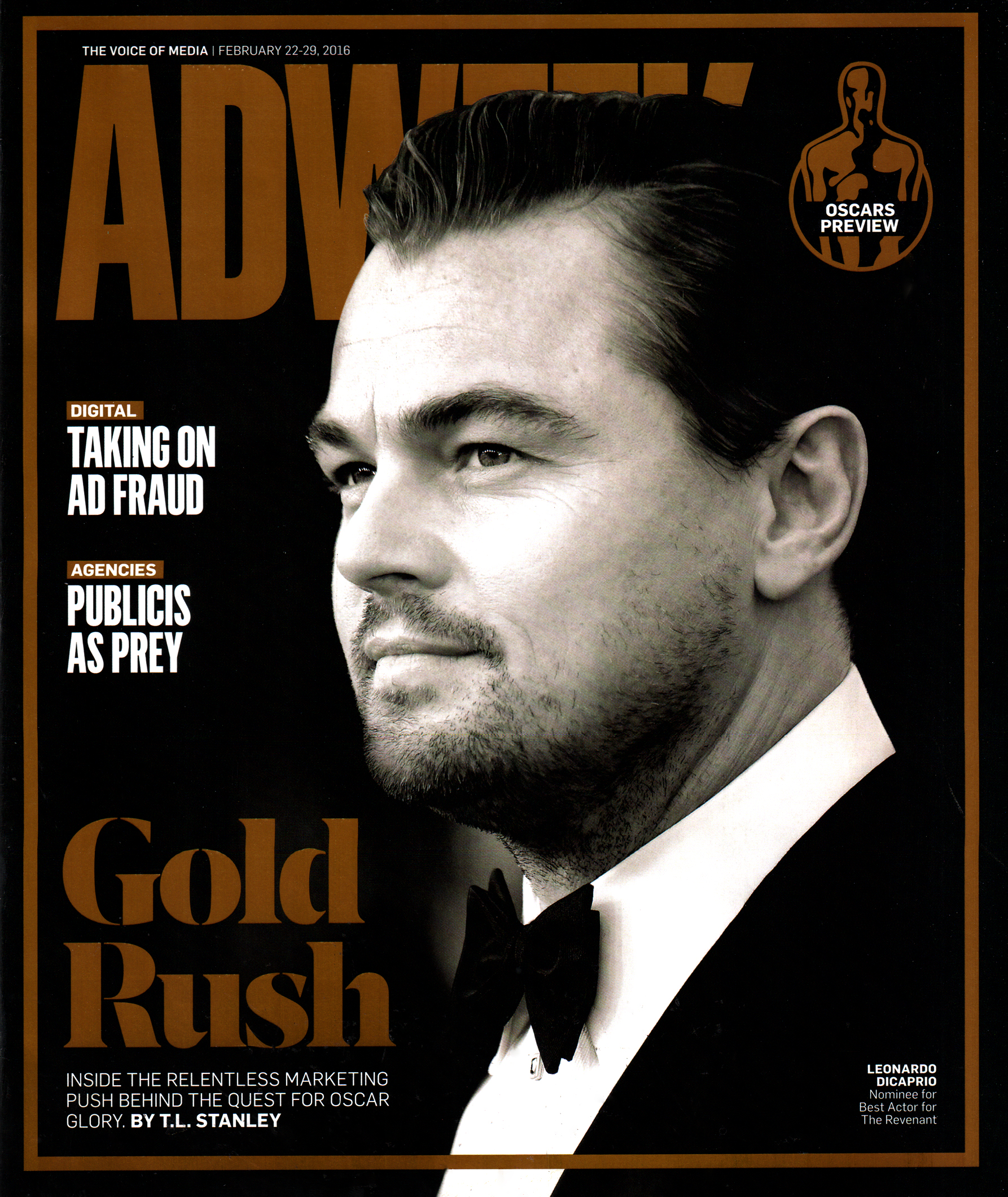 Adweek February 22, 2016 Issue Cover