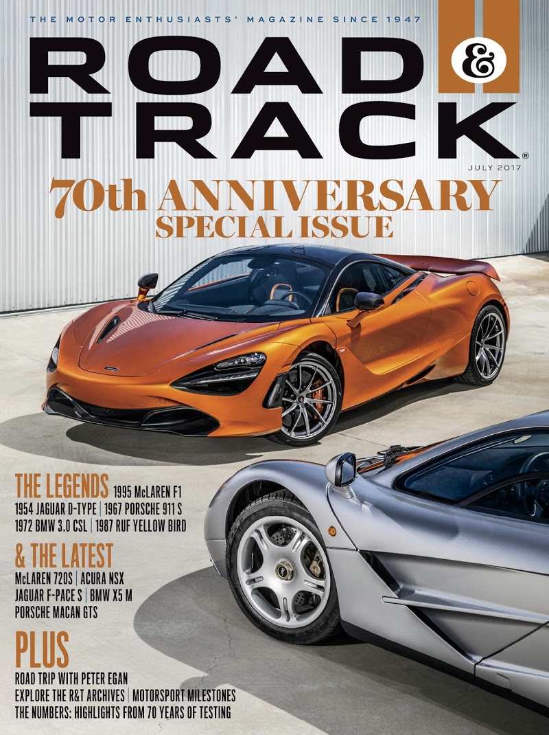 Road-and-Track July 01, 2017 Issue Cover