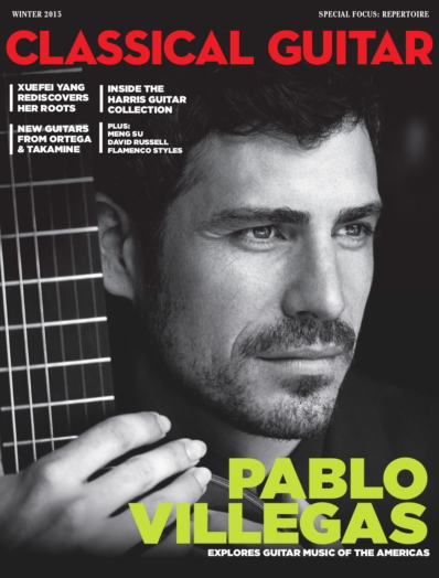 Classical Guitar December 01, 2015 Issue Cover