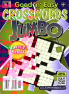 Good-N-Easy-Crosswords-Jumbo August 01, 2014 Issue Cover