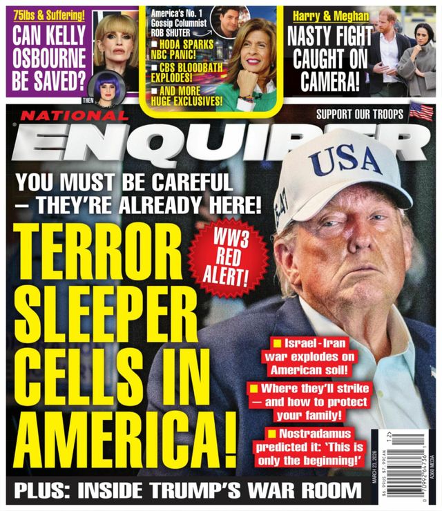 National Enquirer March 23, 2026 Issue Cover