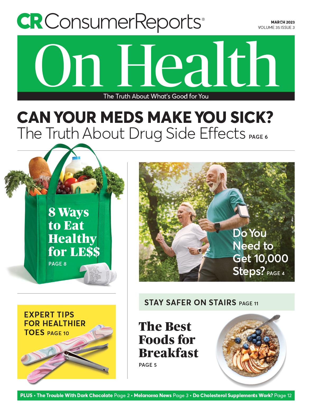 Consumer-Reports-On-Health March 01, 2023 Issue Cover