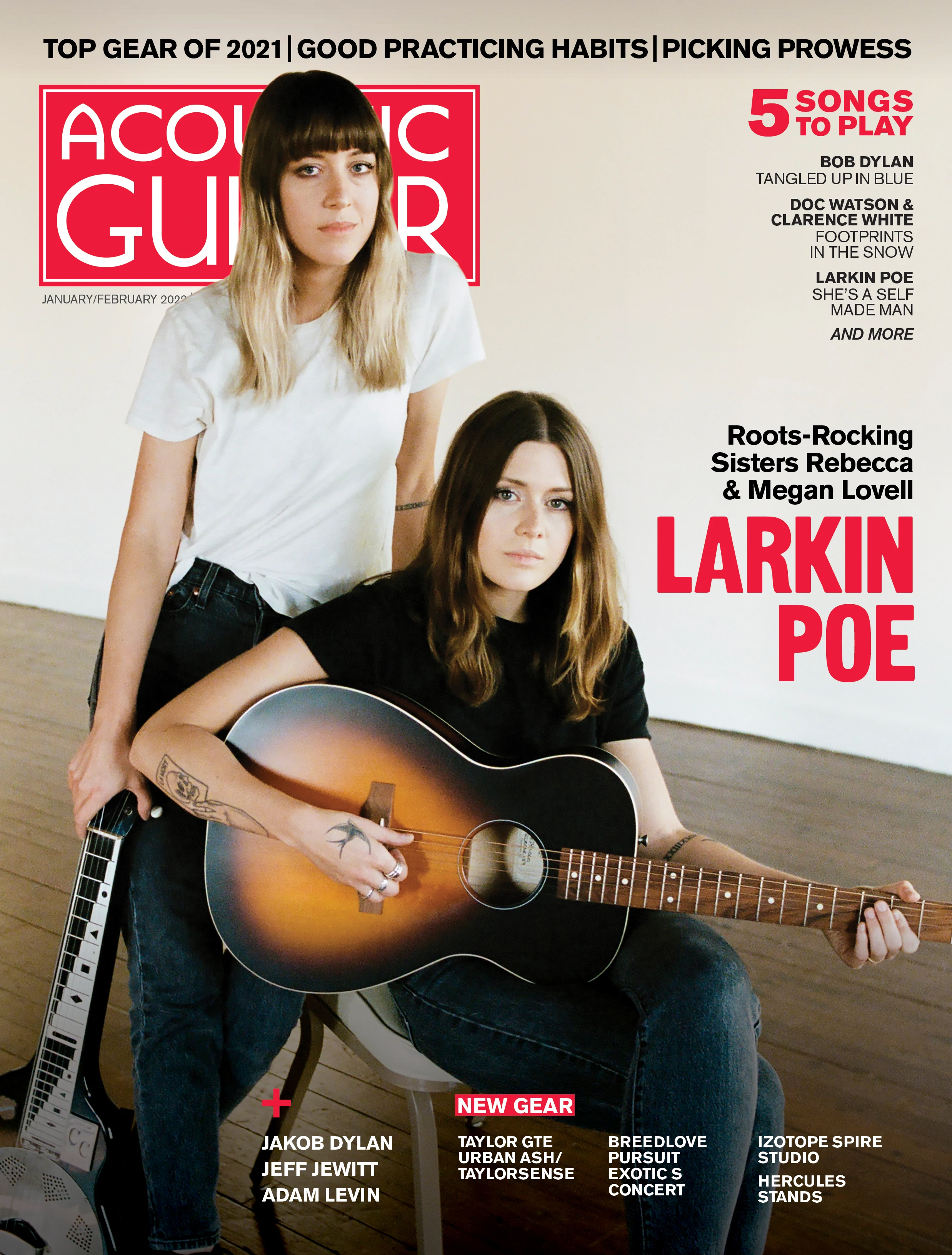 Acoustic-Guitar January 01, 2022 Issue Cover