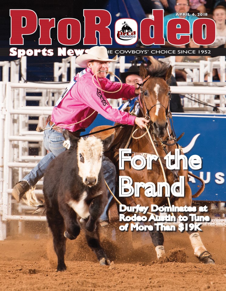 Pro-Rodeo-Sports-News April 06, 2018 Issue Cover