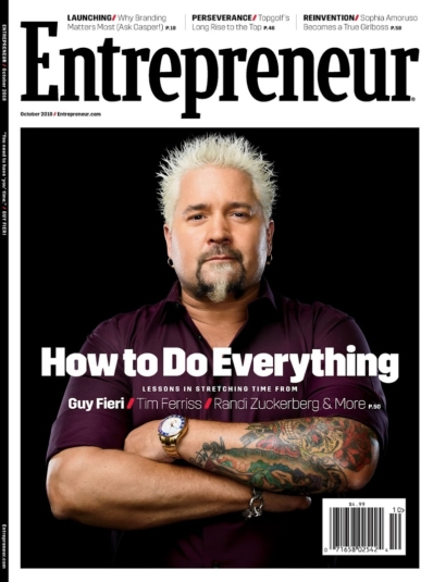 Entrepreneur October 01, 2018 Issue Cover