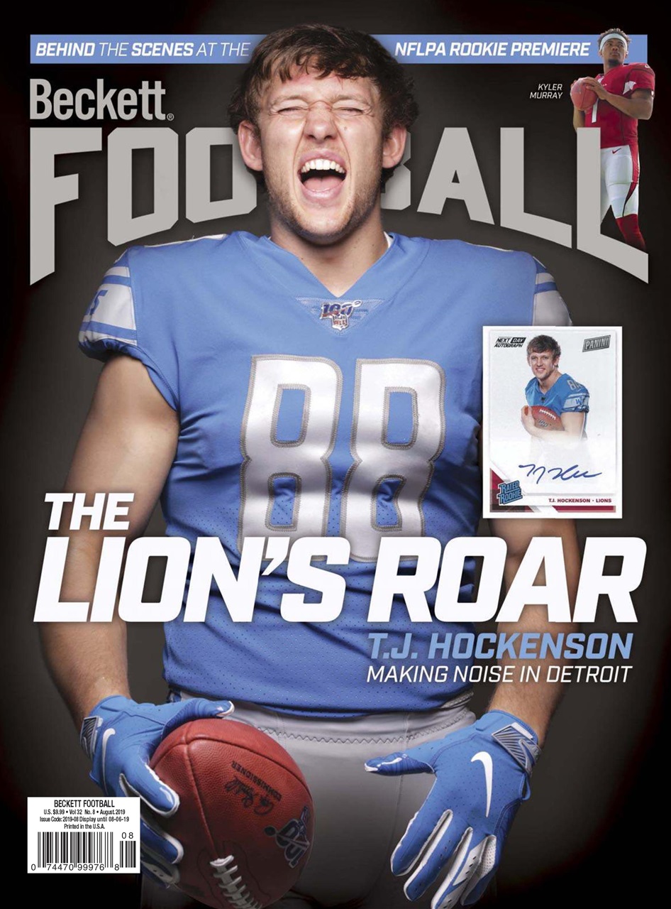 Beckett-Football August 01, 2019 Issue Cover