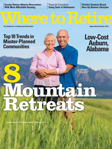 Where-To-Retire September 01, 2016 Issue Cover