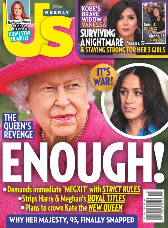 Us-Weekly March 09, 2020 Issue Cover