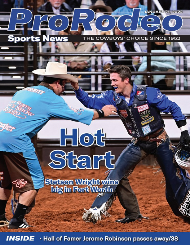 Pro-Rodeo-Sports-News January 21, 2022 Issue Cover