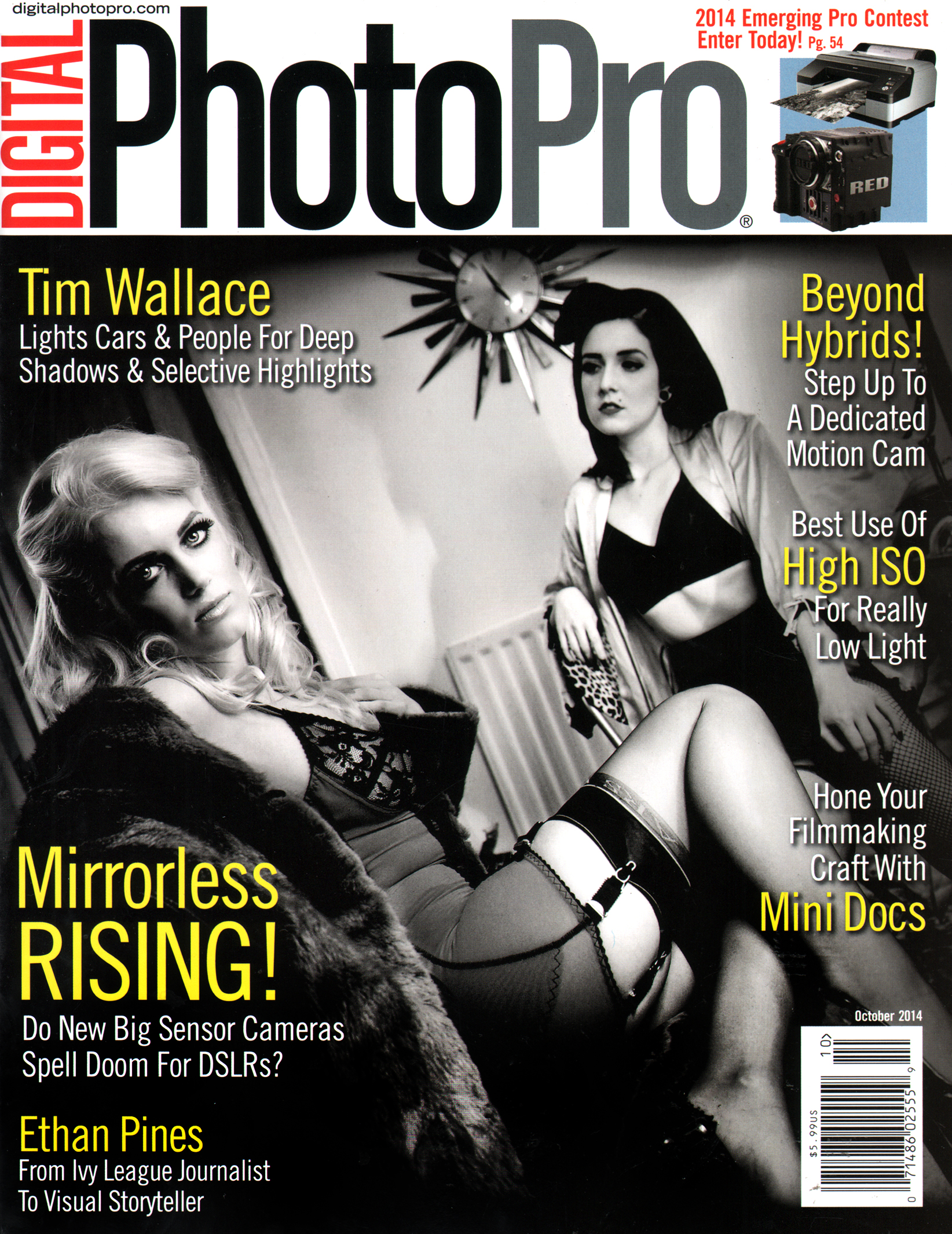 Digital-Photo-Pro October 01, 2014 Issue Cover