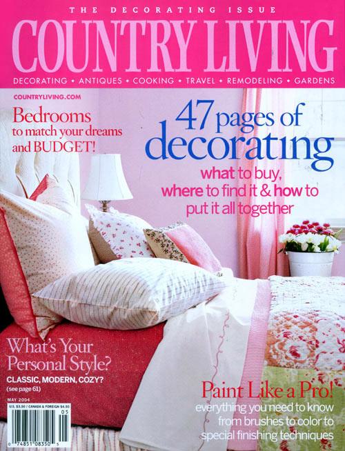 Country-Living April 02, 2004 Issue Cover