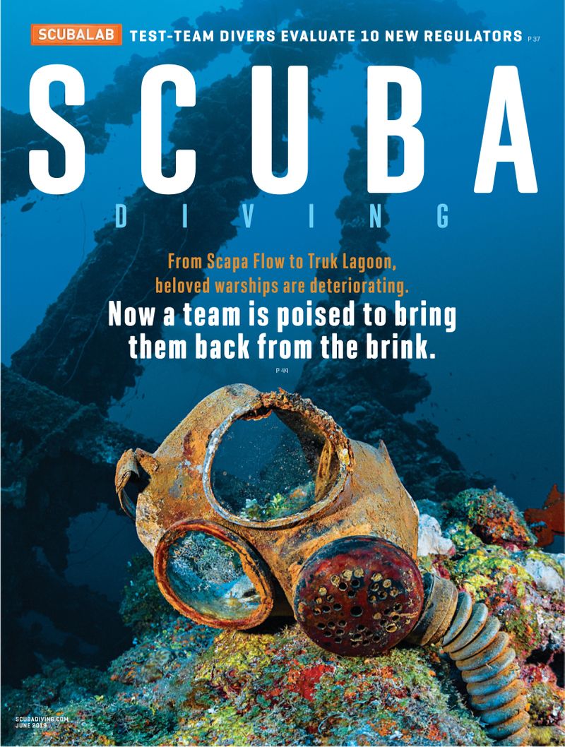Scuba-Diving June 01, 2019 Issue Cover