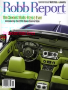 Robb-Report November 01, 2015 Issue Cover
