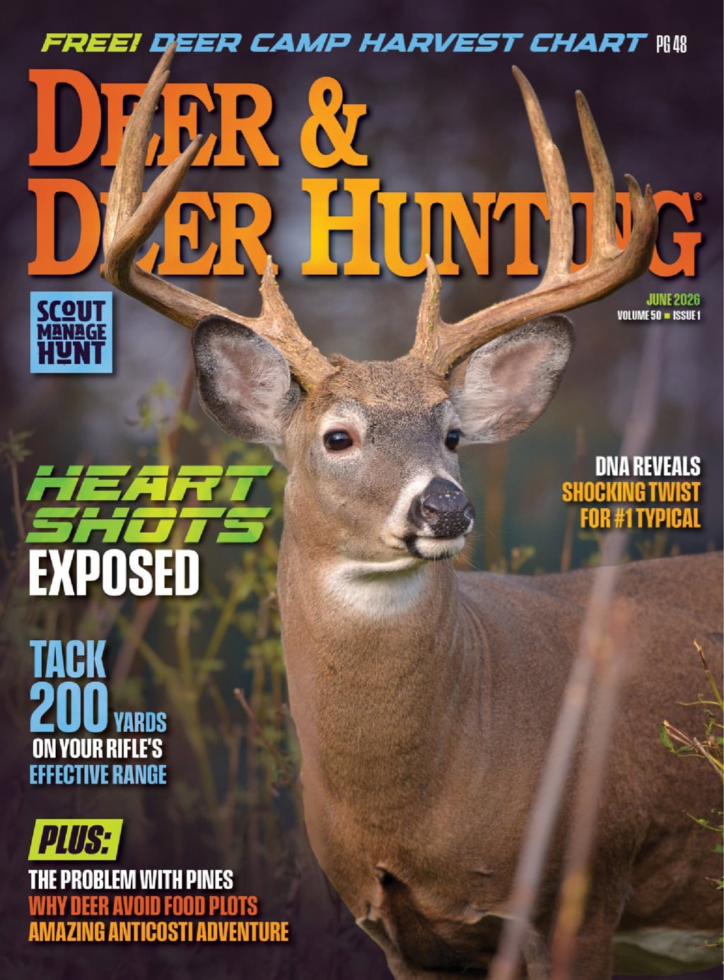 Deer & Deer Hunting June 01, 2026 Issue Cover