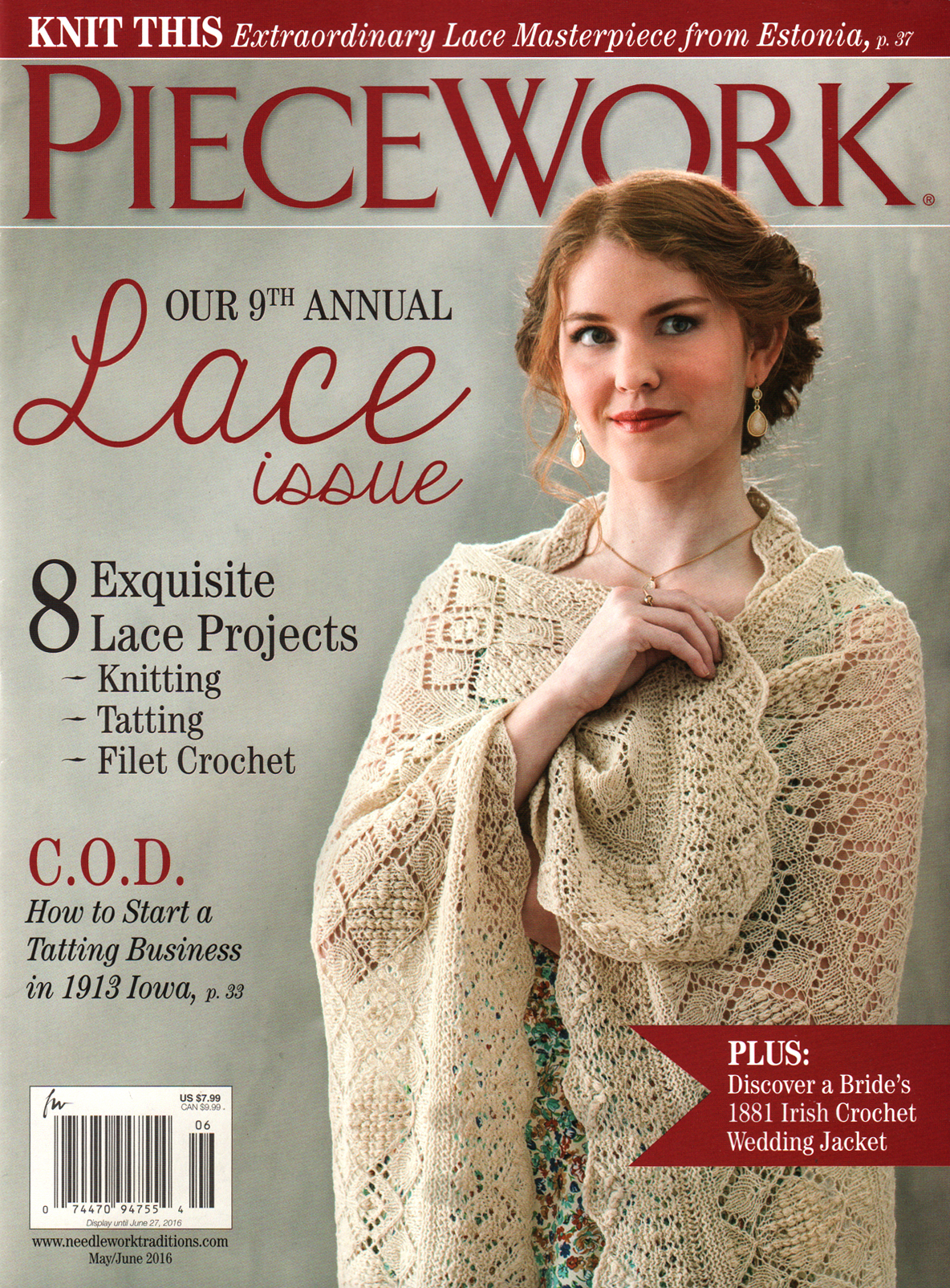 Piecework May 01, 2016 Issue Cover