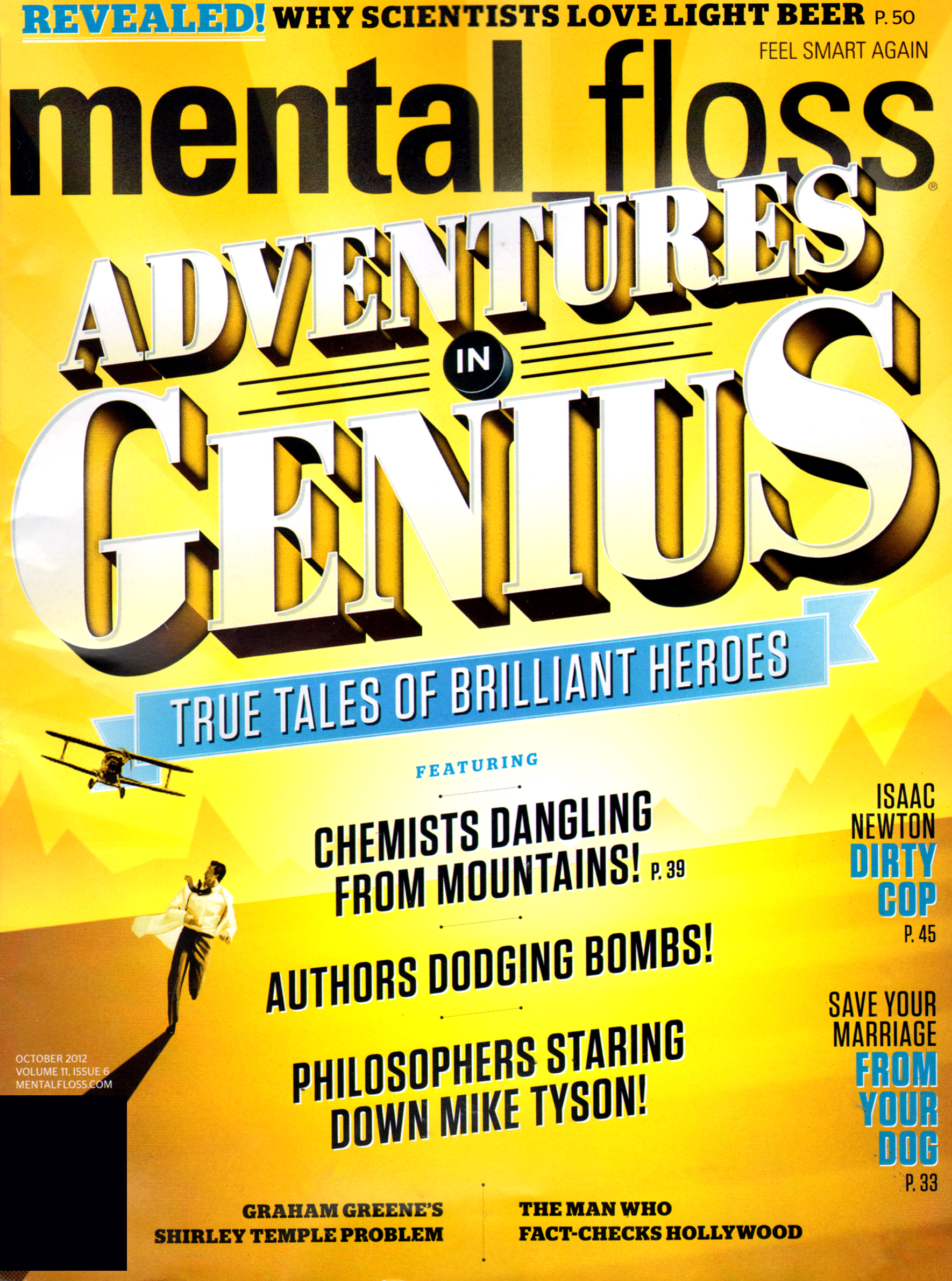Mental-Floss October 01, 2012 Issue Cover