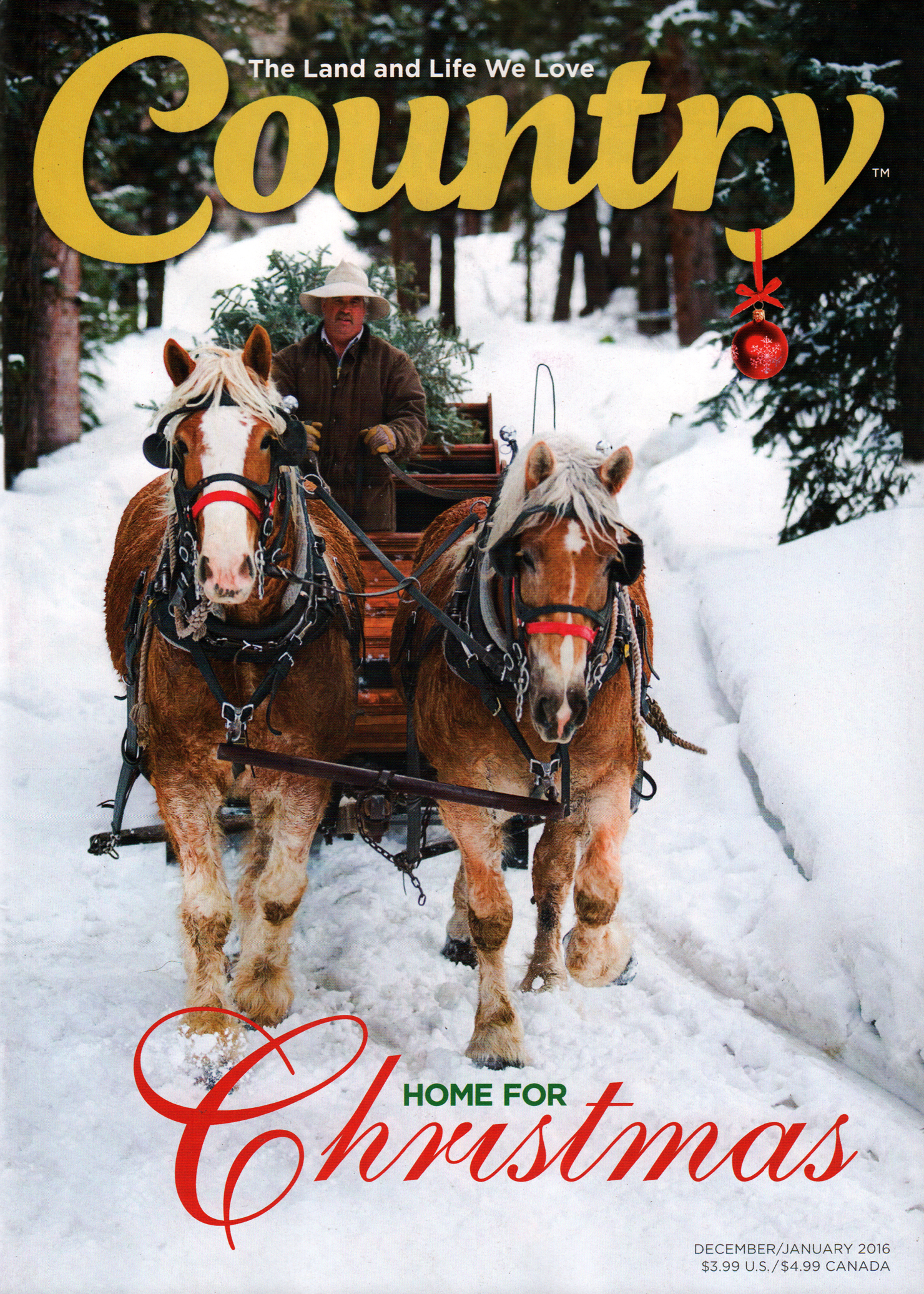 Country December 01, 2015 Issue Cover