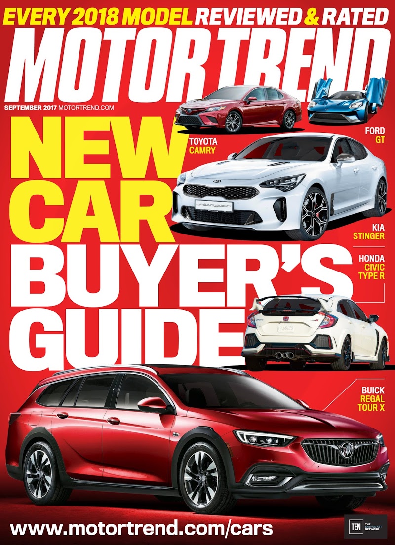 Motor-Trend September 01, 2017 Issue Cover