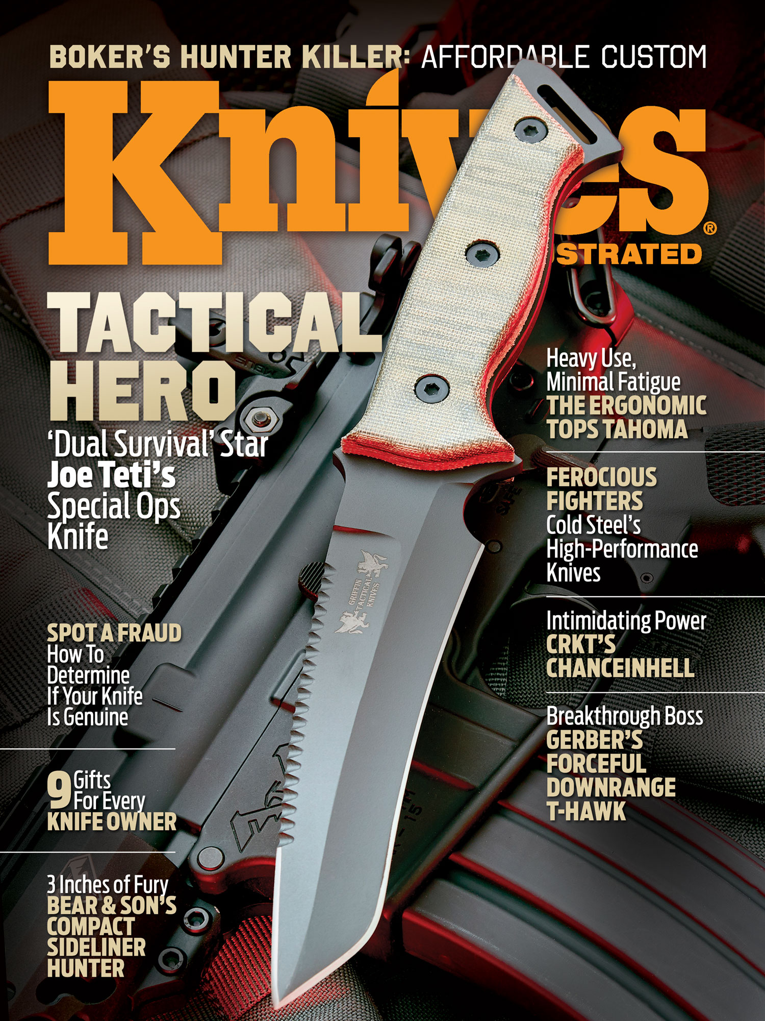 Knives-Illustrated December 01, 2014 Issue Cover
