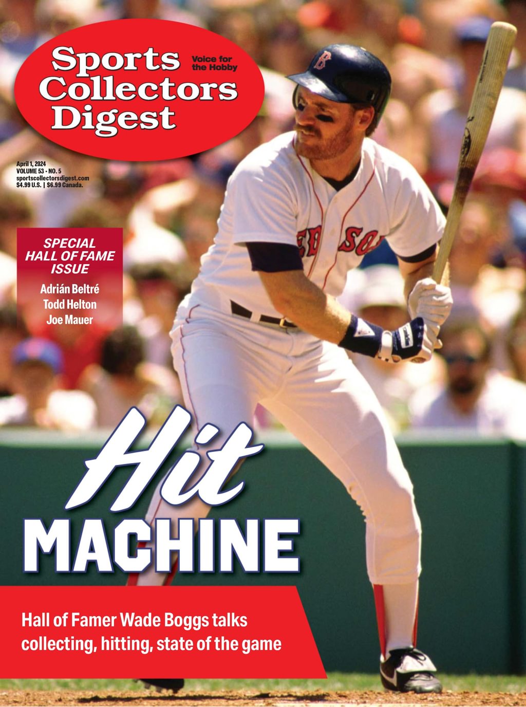 Sports-Collectors-Digest April 01, 2024 Issue Cover