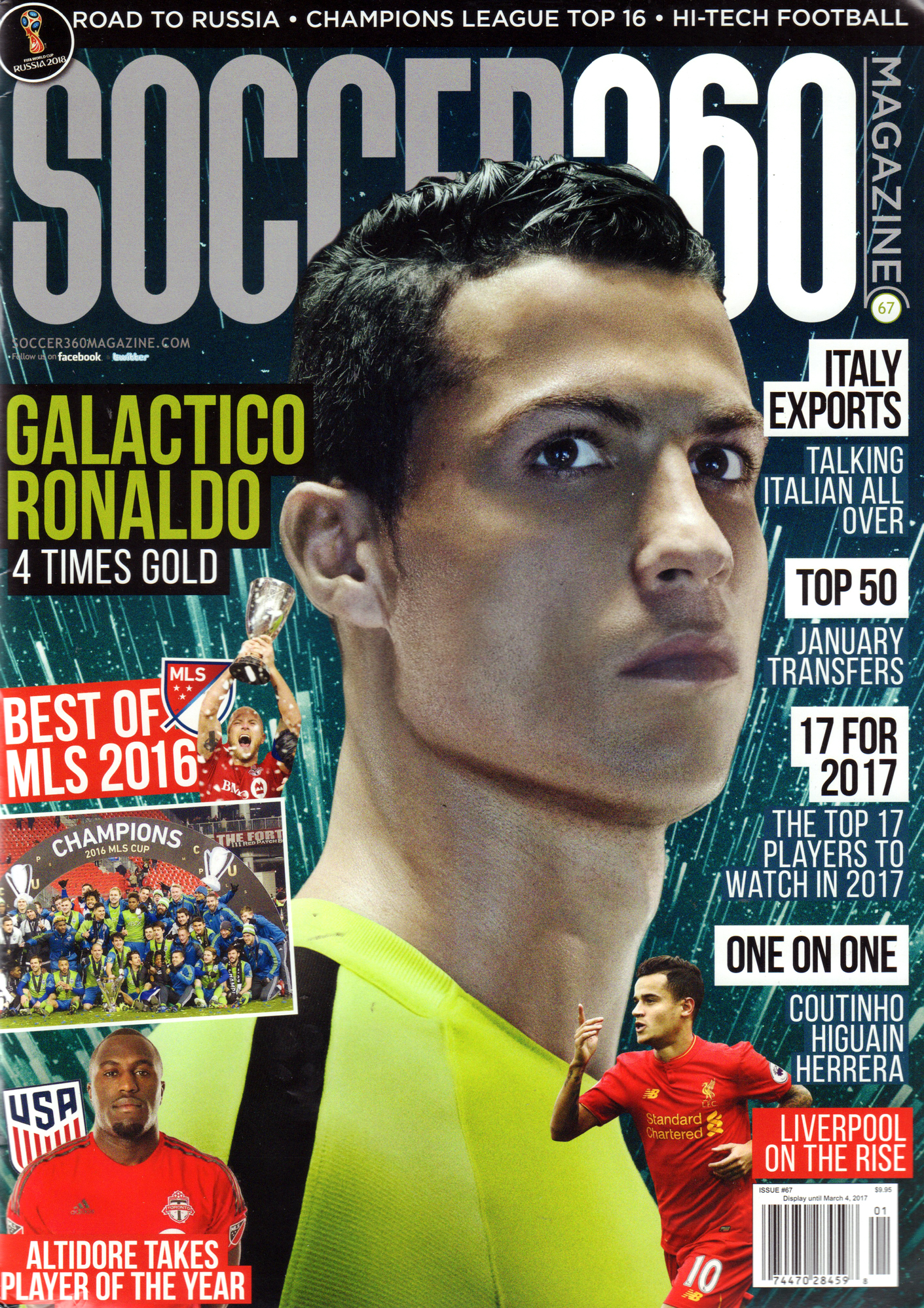 Soccer-360 January 01, 2017 Issue Cover
