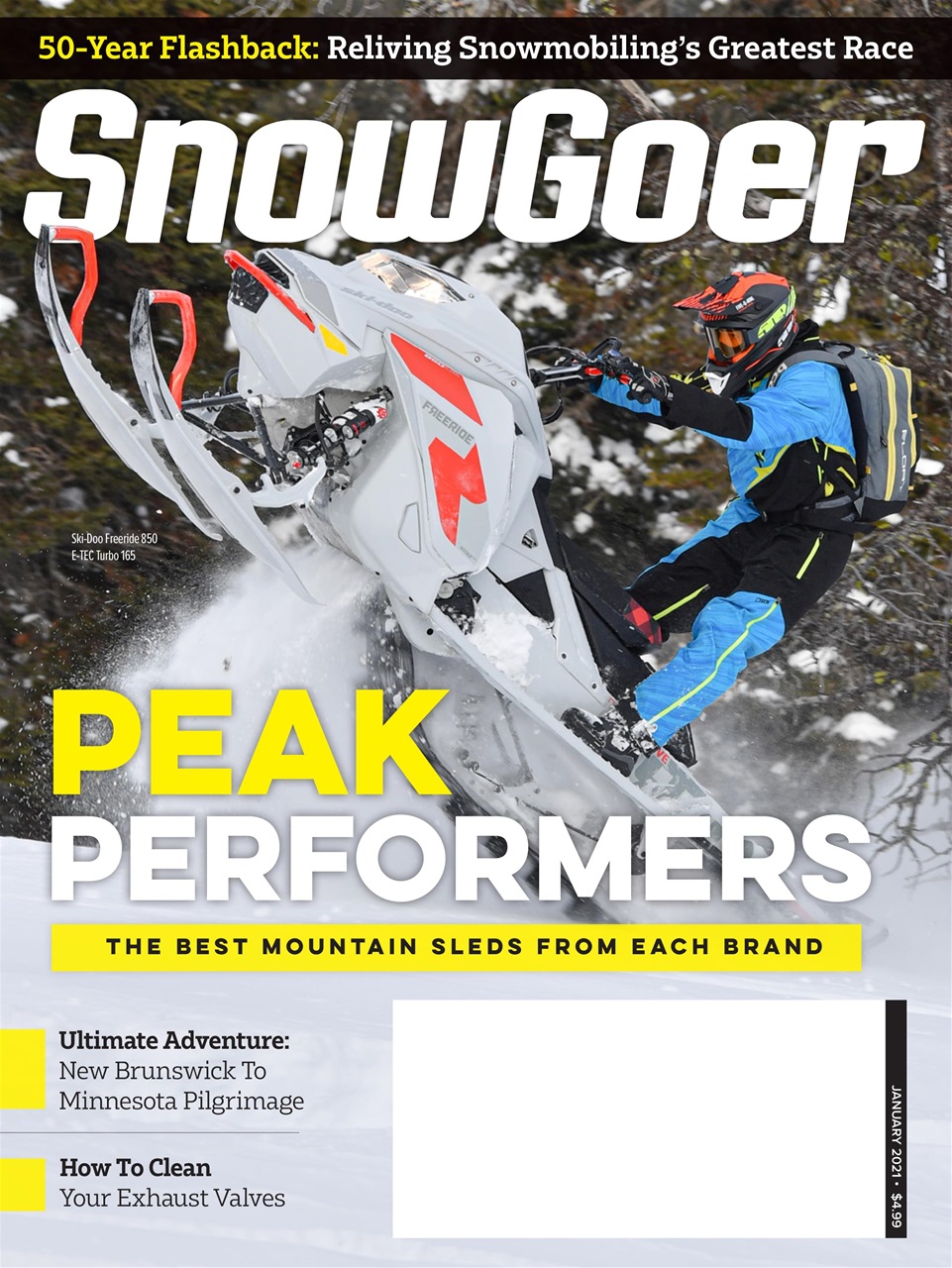 Snow-Goer January 01, 2021 Issue Cover