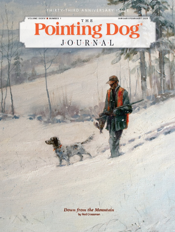 The Pointing Dog Journal January 01, 2026 Issue Cover