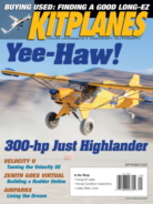 Kit-Planes September 01, 2020 Issue Cover