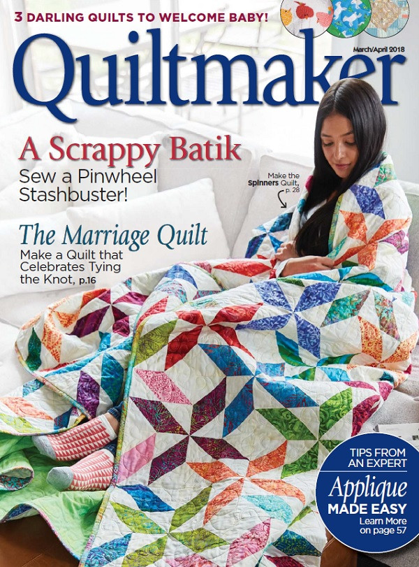 Quiltmaker March 01, 2018 Issue Cover