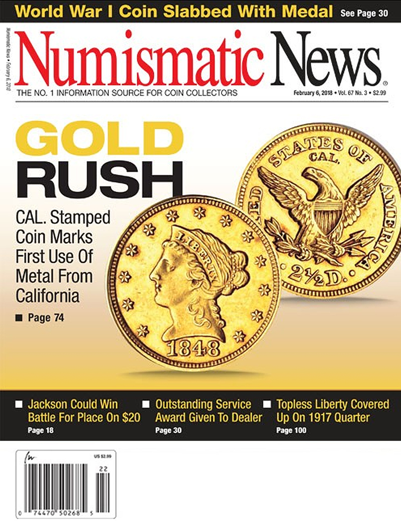 Numismatic-News February 06, 2018 Issue Cover