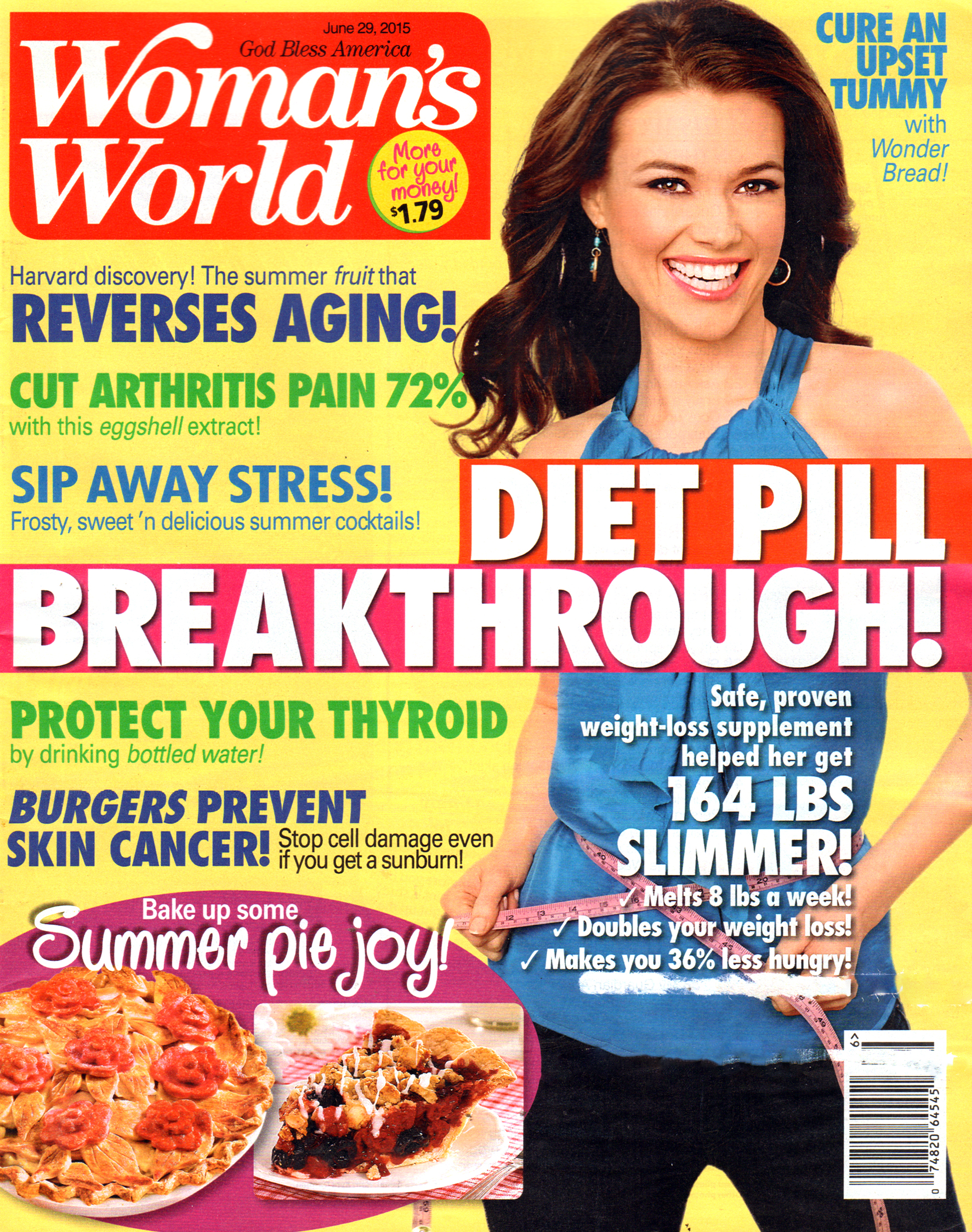 Womans-World June 29, 2015 Issue Cover