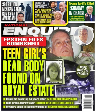 National Enquirer March 16, 2026 Issue Cover