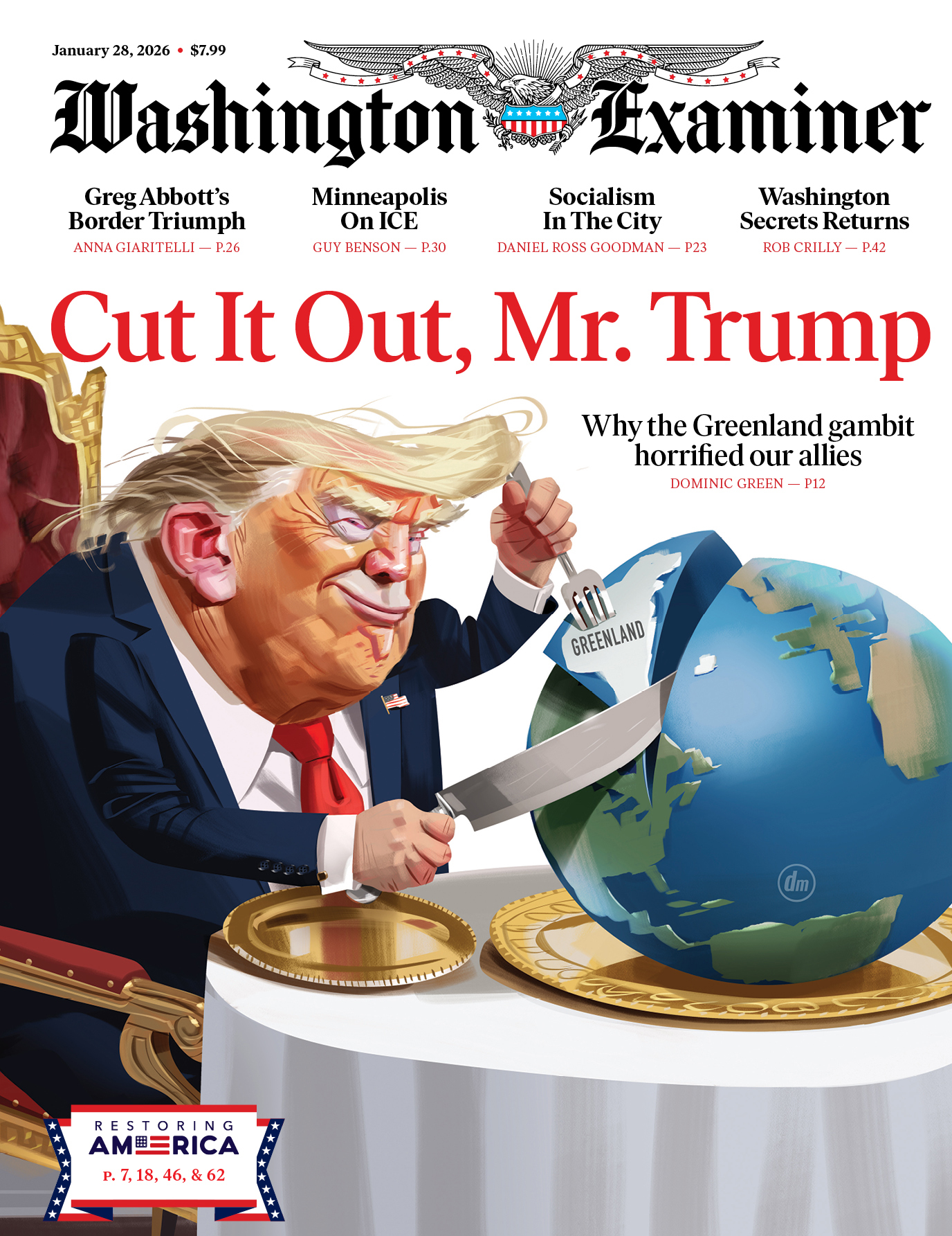 Washington-Examiner January 28, 2026 Issue Cover