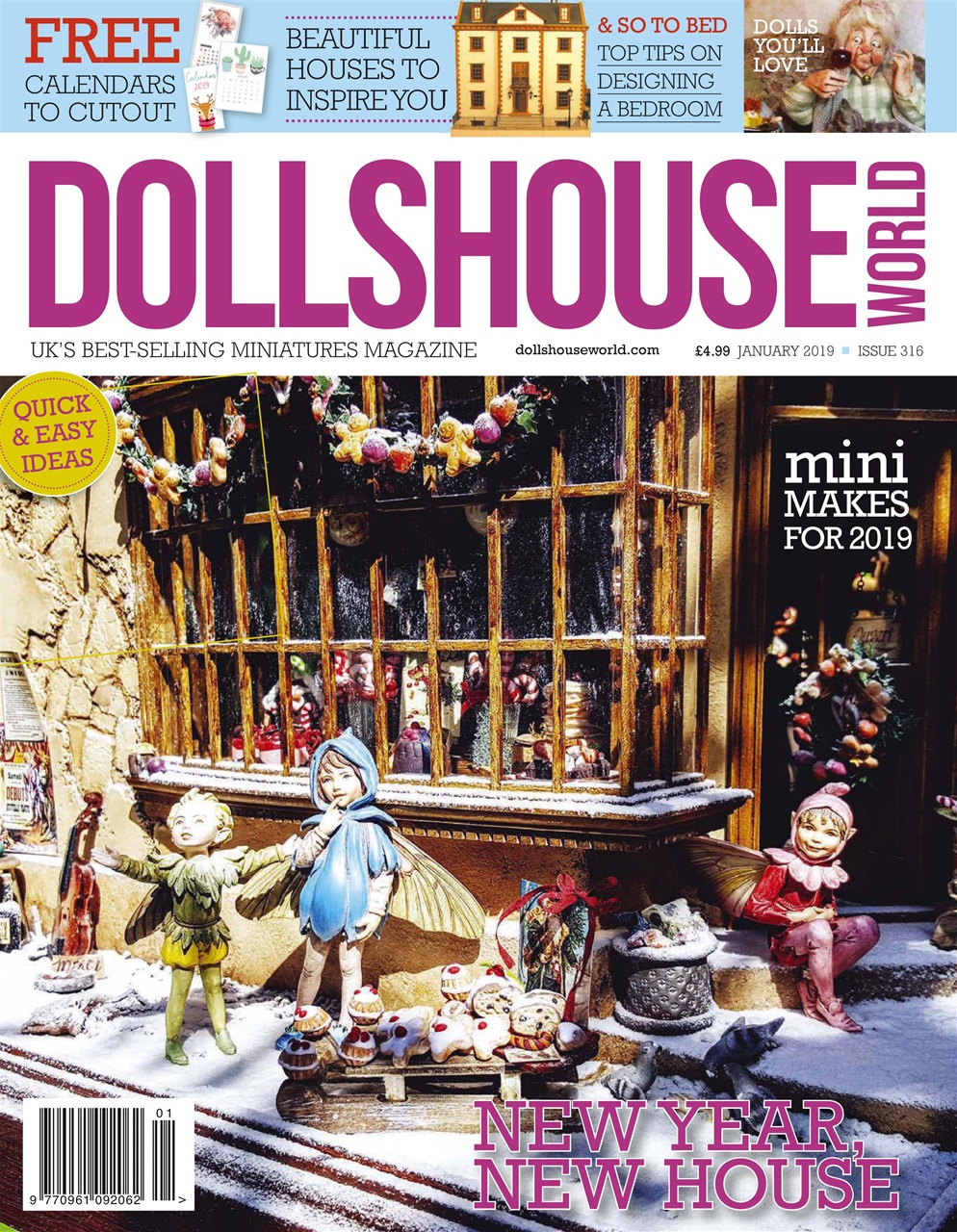 Dolls-House-World January 01, 2019 Issue Cover