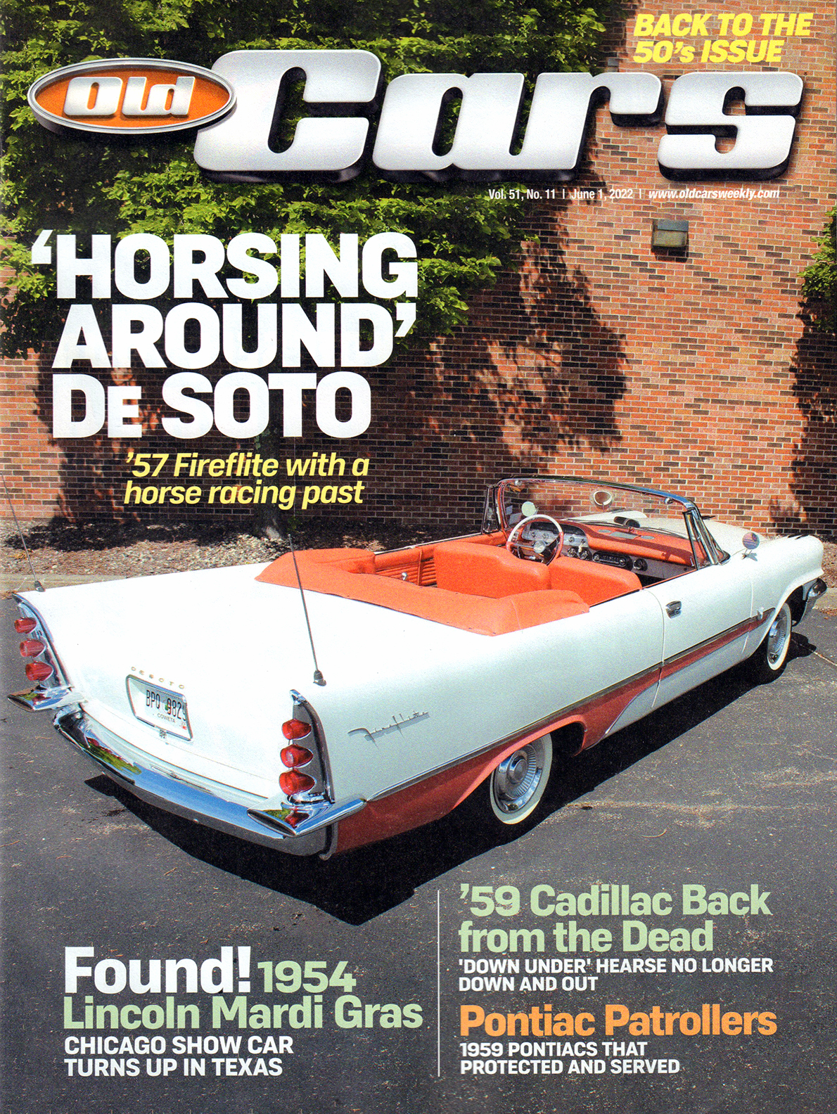 Old-Cars June 01, 2022 Issue Cover