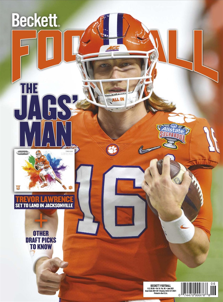 Beckett-Football June 01, 2021 Issue Cover