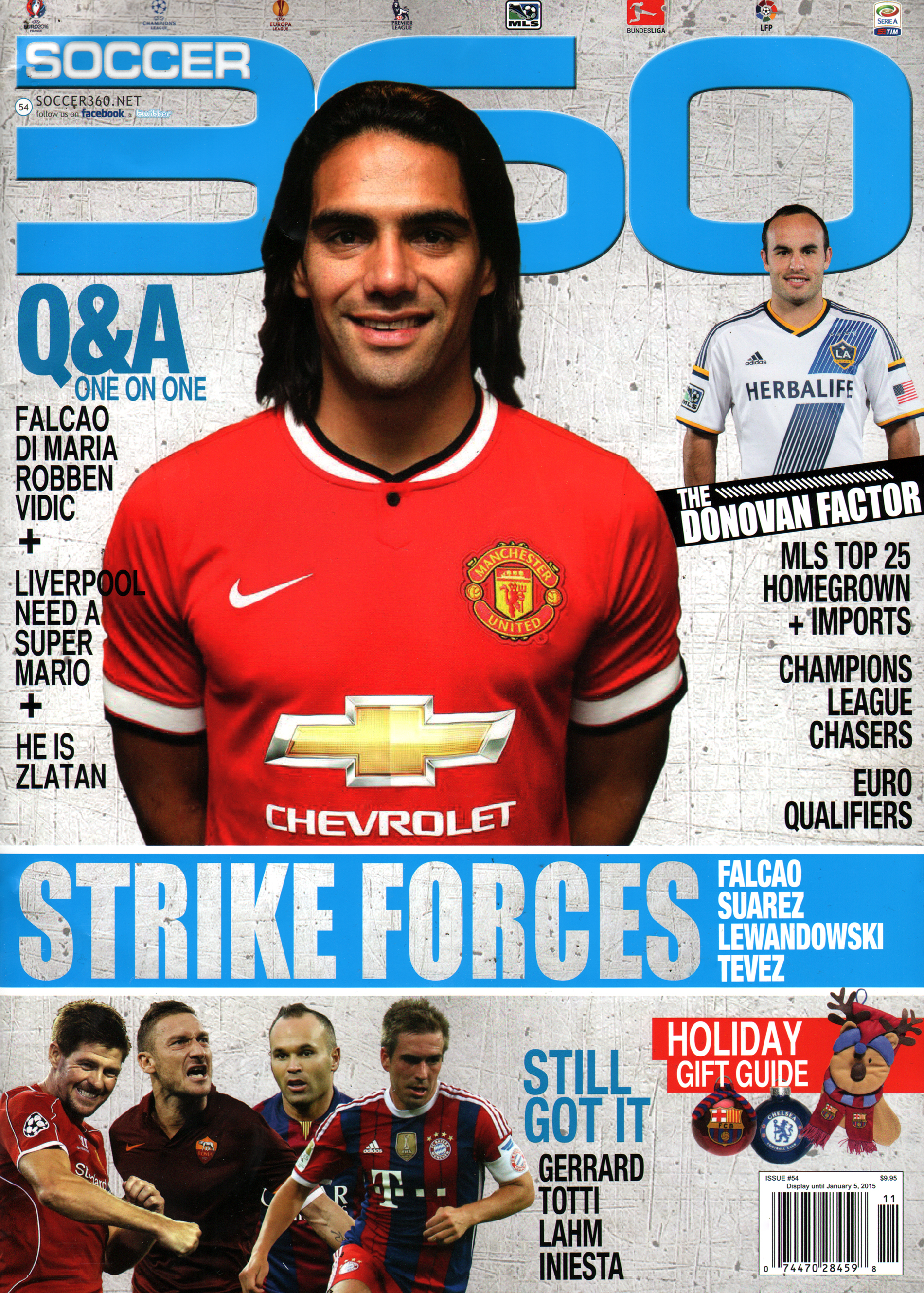 Soccer-360 November 01, 2014 Issue Cover