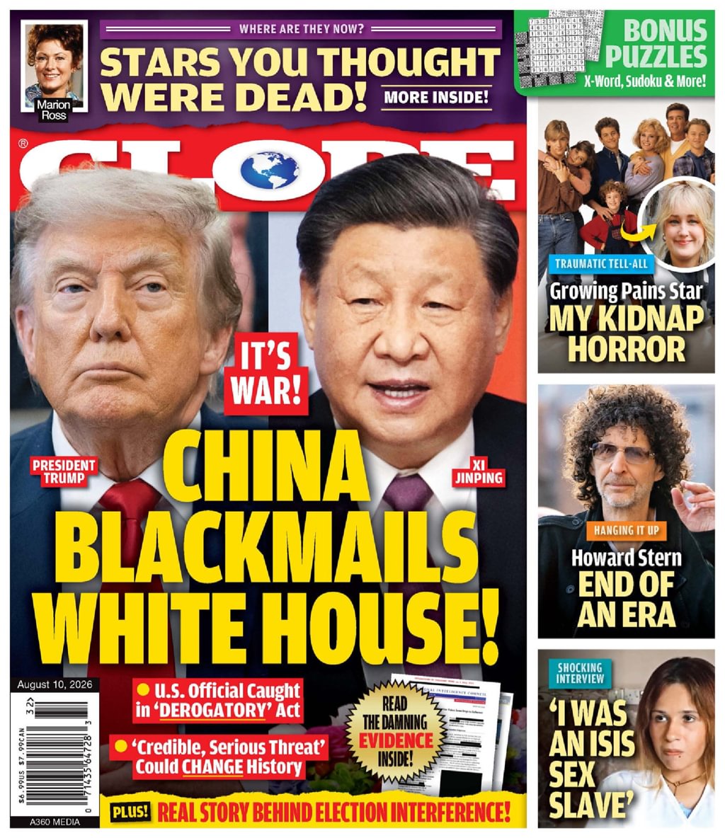 Globe August 10, 2026 Issue Cover