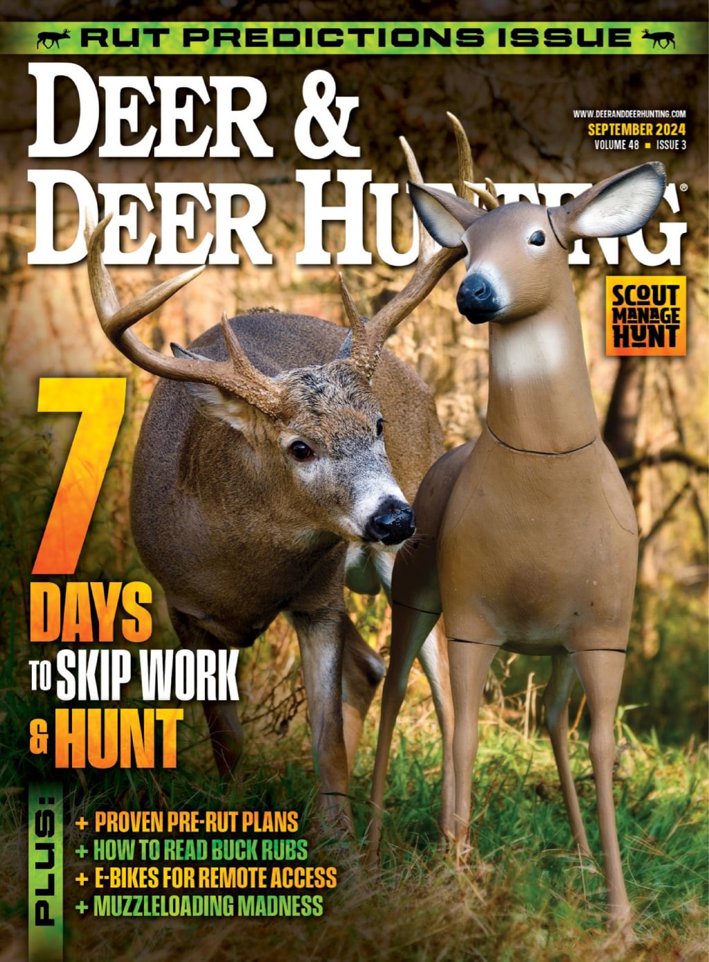 Deer-and-Deer-Hunting September 01, 2024 Issue Cover
