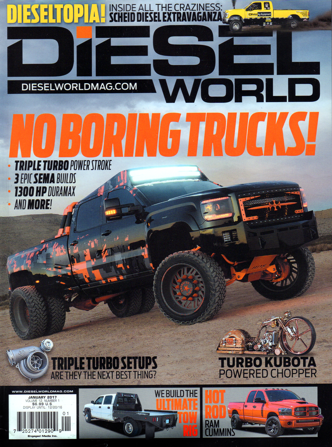Diesel-World January 01, 2017 Issue Cover