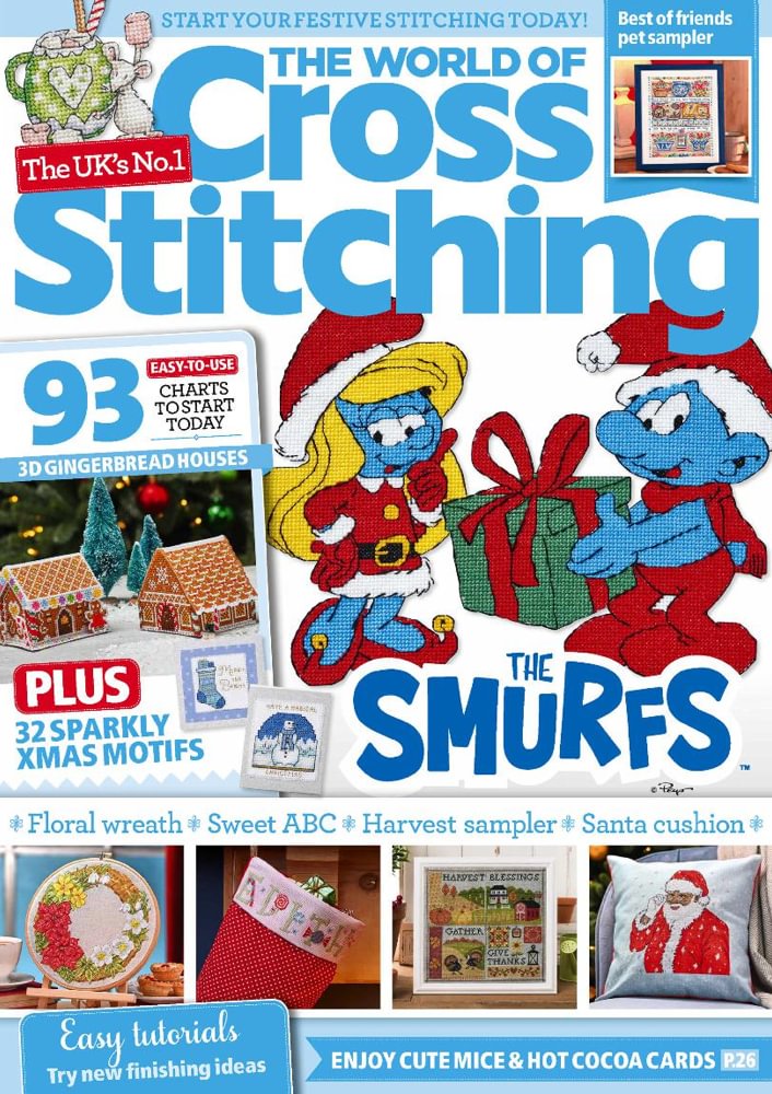 The World of Cross Stitching magazine - out now! - Gathered